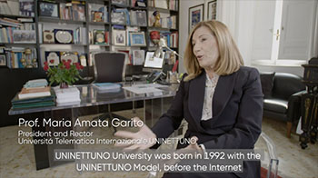 interview with Prof. Maria Amata Garito, Rector of UNINETTUNO